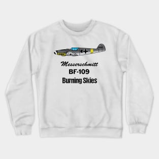 Messerschmidt Bf-109 Design Crewneck Sweatshirt